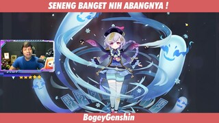 SENENG BANGET NIH ABANGNYA !