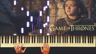 Game of Thrones - The Children - Season 4 finale ending song | Synthesia Piano Cover with Choir