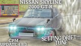 DRIFT SETTING AND TUNE FOR NISSAN SKYLINE 2000 GT-R | CAR PARKING MULTIPLAYER UPDATE 4.8.3