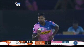 Cricket Match 45 RR vs SRH 2019