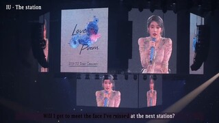 191124 [ENG] IU - The station(정거장) @Love Poem concert SEOUL Sun. enencore