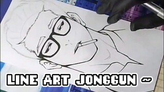 [ LINE ART JONGGUN ] -Looksim