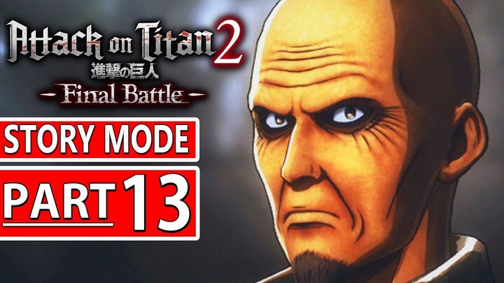 KEKUATAN KRISTAL DARI TUBUH TITAN - AOT 2 Final Battle Indonesia Walkthrough - Part 13