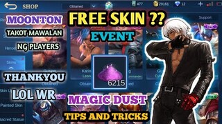 Moonton Free Skins And Rewards GiveAway | Takot Sa LOL WILDRIFT