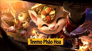Trang Phục Teemo Pháo Hoa ( Firecracker Teemo Skin)