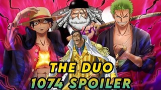 One Piece Chapter 1074: Naka Abang na si Luffy at Zoro. Matinding Laban to.