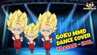 Yoasabi Idol Cover Goku Dragonball MMD