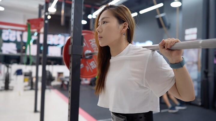 CrossFit女孩转战力量举计划流水账训练Vlog