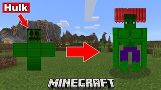 KHI GOLEM NGƯỜI SẮT BIẾN THÀNH NGƯỜI KHỔNG LỒ XANH HULK*SẼ TN TRONG MINECRAFT*