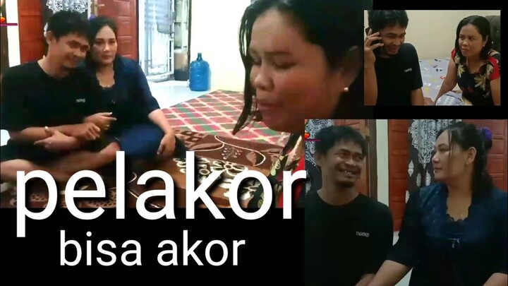 pelakor resmi bikin ngakak!!!🤣🤣🤣istri dua laki sengsara#clr rupat//cerita lucu riau
