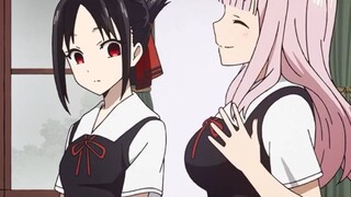 Kaguya iri dengan gaya Oppa Sekretaris Fujiwara