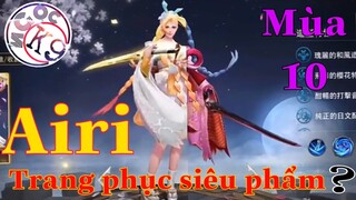 Trang phục siêu phẩm Airi Mùa 10 - quá đẹp | Tik Tok Liên Quân