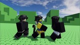 Rom and Death meme but roblox