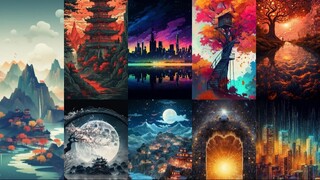 AI generated images Compilation | midjourney AI| cinematography| photography| creative and unique| m