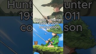 Hunter x Hunter 1999 vs 2011 comparison #hunterxhunter