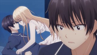 Amane dream nasty on Shiina | Amane gets morning wood | The Angel Next Door Spoils Me Rotten Ep 10