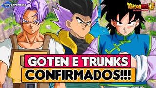 Goten e Trunks Adultos Confirmados em Dragon Ball Super: Super Hero