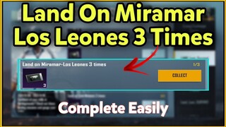 Land On Miramar - Los Leones 3 Times