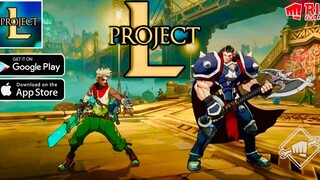 Project L & Valorant Mobile (Riot Games) Confirm For Next Year | First Look Gameplay🔥