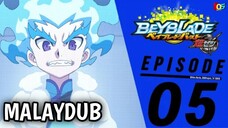 [S3.E05] Beyblade Burst : Turbo | Malay Dub