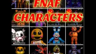 FNAF Characters Five Nights at Freddy