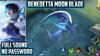 Script Skin Benedetta Special Moon Blade Full Effects & Sound No Password - Mobile Legends