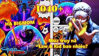 [One Piece 1040+]. MVP trận đấu gọi tên Law! Dự đoán tiền truy nã của Law và Kid!