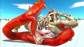 OMEGA REX DEATH RUN - Animal Revolt Battle Simulator ARBS