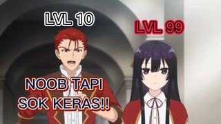 Review Anime Akuyaku lvl 99. Cewek Rambut Hitam Pencipta Blackhole