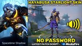Hayabusa Starlight Skin Script No Password - Full Sound & Full Effects | MLBB