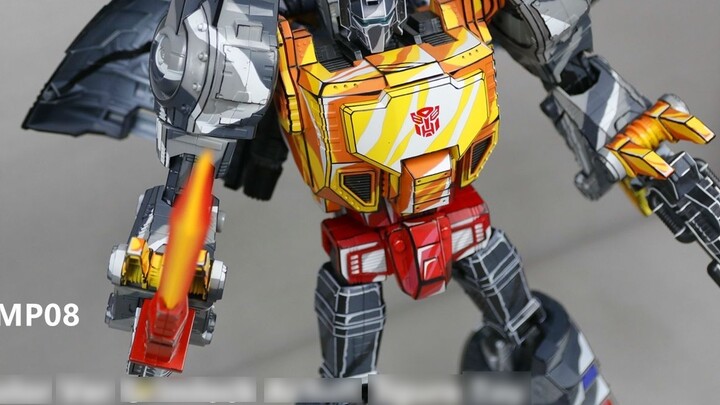 Pencocokan warna dua dimensi, Grimlock Oversize MP08 2D Comic Special Color Ver Grimlock yang besar,