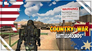 COUNTRY WAR: BATTLEGOUND SURVIVAL SHOOTING GAMES (FIRST LOOK) ANDROID /  IOS GAMEPLAY