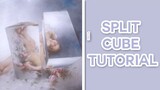 split/half cube tutorial || after effects tutorial