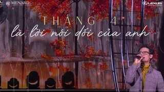 THÁNG 4 LÀ LỜI NÓI DỐI CỦA EM - Hà Anh Tuấn | ĐẠI NHẠC HỘI SON III - "HƯƠNG" | FULL HD