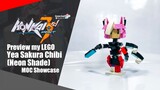 Preview my LEGO Honkai Impact 3rd Yae Sakura (Neon Shade) Chibi | Somchai Ud
