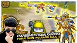EKSPERIMEN PRANK RANDOM PAKAI SKIN PHARAOH LEVEL 7 MAX , DAN BEGINILAH RESPONNYA !! - PUBG MOBILE