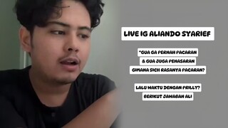 live  IG Aliando Syarief "Gua Ga Pernah Pacaran"lalu waktu dengan Prilly?Berikut jawaban Ali