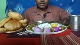 Bhindi mashale Bali, aalu kasturi methi Puri, R1R2 Eating show ,@CookingR1R2