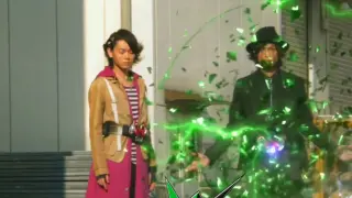Kamen Rider W full character transformation clip