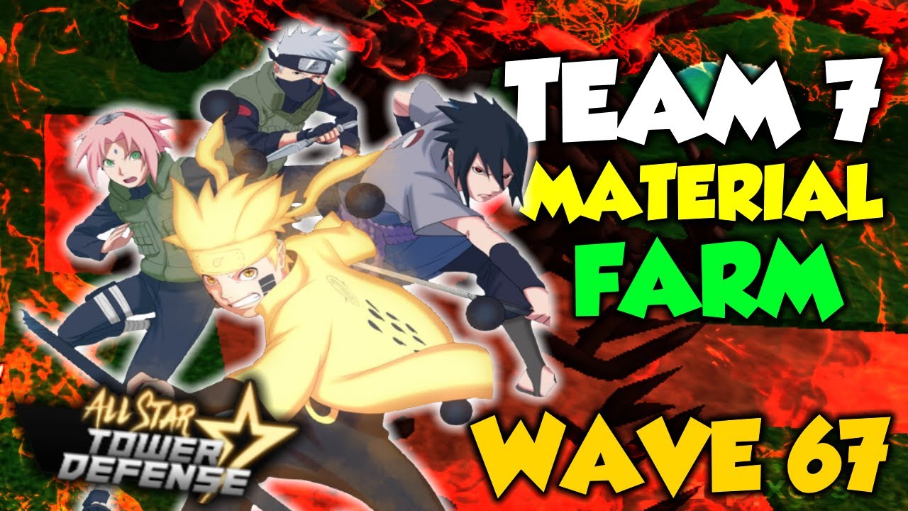 Team 7 Kakashi In Orbs Material Farm Roblox All Star Tower Defense Bilibili