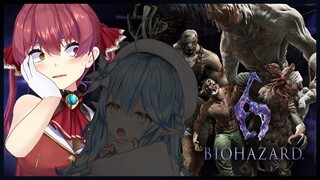 【biohazard 6】ジェイク編マリラミどつきあいデート【ホロライブ/宝鐘マリン・雪花ラミィ】