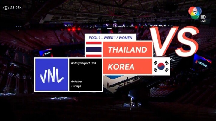 คลิปเต็มแมตช์ VNL 2023 ไทย vs เกาหลีใต้ (วอลเลย์บอลเนชั่นลีก) (04/06/2023)
