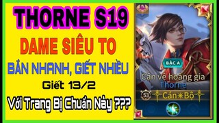 Thorne mùa 19 | Cách lên đồ, bảng ngọc Thorne mùa 19 đi rừng chuẩn mạnh nhất Liên Quân | HD GAME 76