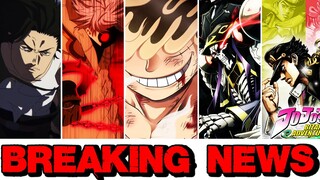 KRANK! DER ONE PIECE ANIME PAUSIERT, BLACK CLOVER Film Trailer & NEUER MANGA "Gachiakuta" GEHT AB!