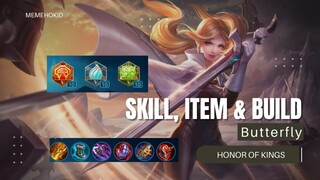 Skill, Item & Arcana Butterfly - Honor of Kings