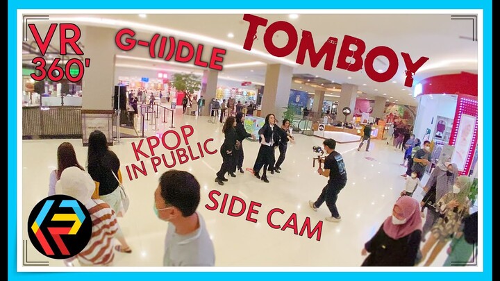 [K-POP IN PUBLIC] (G)I-DLE ((여자)아이들) 'TOMBOY' Dance Cover by Queenses | 360 VR SIDECAM