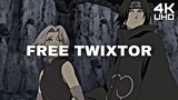 Itachi and Sakura twixtor scenes | 4K Quality | Naruto Twixtor