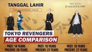 TOKYO REVENGERS AGE COMPARISON [PERBANDINGAN UMUR] - TANGGAL LAHIR NYA ADA YG SAMA DENGAN KALIAN?