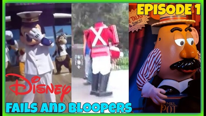 Top Funny Disney Fails/Bloopers Episode 1!