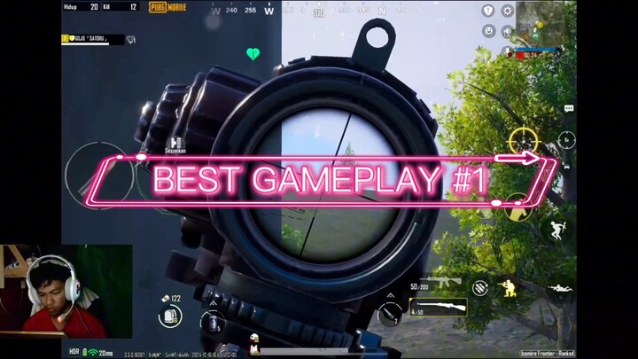 BEST GAMEPLAY PUBG MOBILE